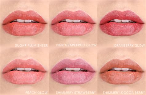 Lip tints .